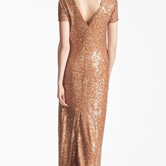 NWT | Sachin + Babi Honey Shiloh Sequin Gown Size 8 - Picture 4 of 15